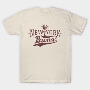 New York Bronx - New York Bronx Schriftzug - Bronx Logo T-Shirt